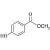 methyl 4-hydroxybenzoate structure