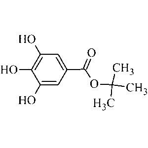 isopropil gallat yapısı
